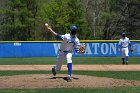 Baseball vs WPI  Wheaton College baseball vs Worcester Polytechnic Institute. - (Photo by Keith Nordstrom) : Wheaton, baseball